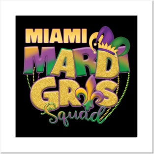 Miami Mardi Gras Posters and Art